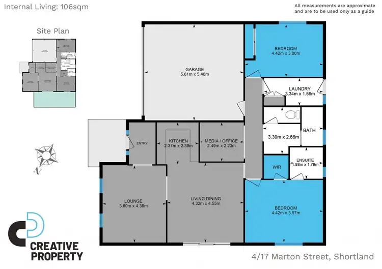 Floorplan of Homely villa listing, 4/17 Marton Street, Shortland NSW 2307