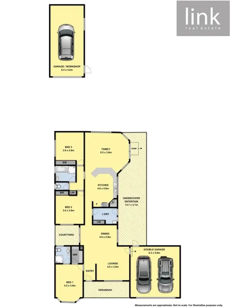 Floorplan of Homely house listing, 15 Telopea Street, Thurgoona NSW 2640