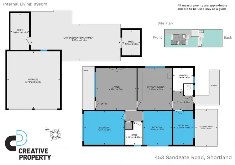 Floorplan of Homely house listing, 453 Sandgate Road, Shortland NSW 2307