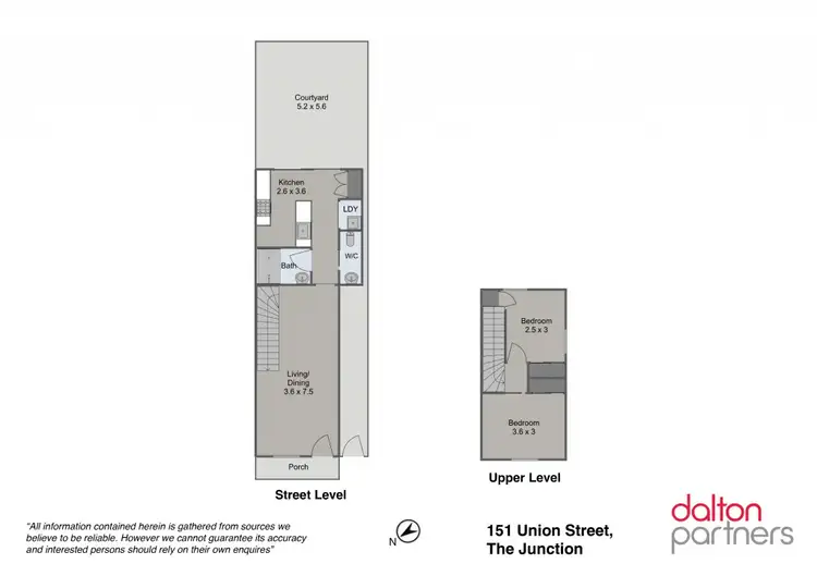Floorplan of Homely townhouse listing, 151 Union Street, The Junction NSW 2291