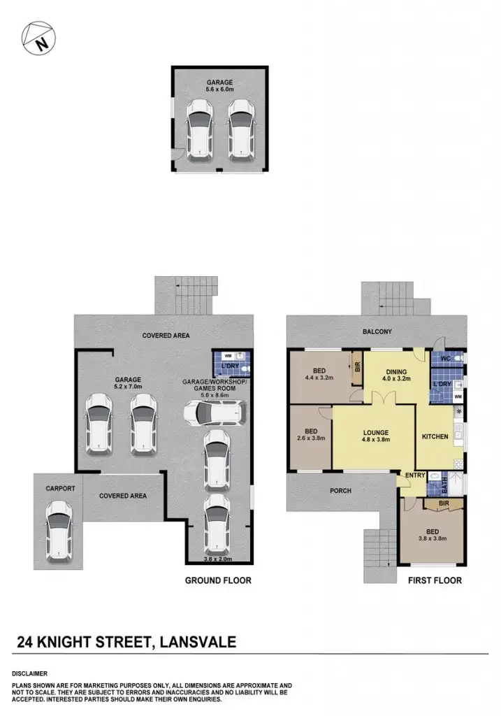 Floorplan of Homely house listing, 24 Knight Street, Lansvale NSW 2166