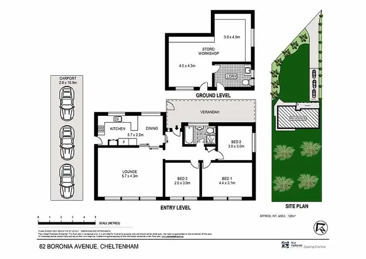 Floorplan of Homely house listing, 62 Boronia Avenue, Cheltenham NSW 2119