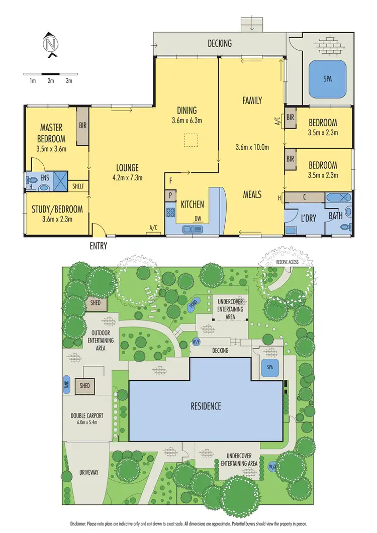 Floorplan of Homely house listing, 1 Collins Grove, Croydon North VIC 3136