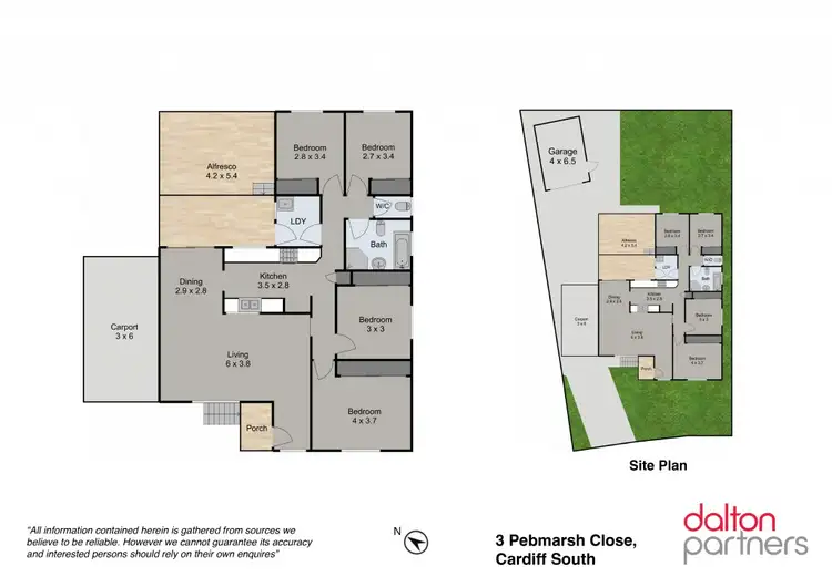 Floorplan of Homely house listing, 3 Pebmarsh Close, Cardiff South NSW 2285
