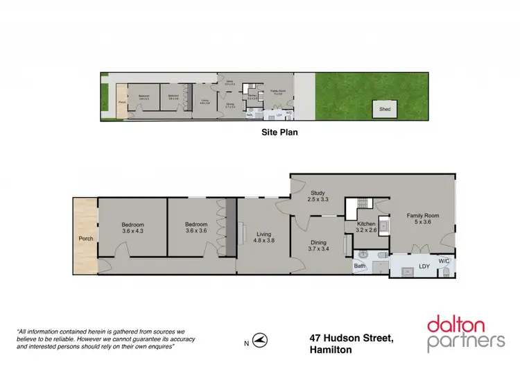 Floorplan of Homely house listing, 47 Hudson Street, Hamilton NSW 2303