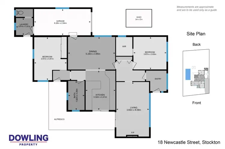 Floorplan of Homely house listing, 18 Newcastle Street, Stockton NSW 2295