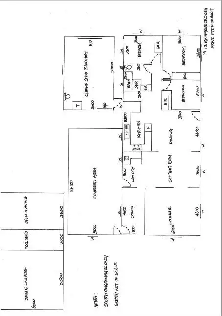 Floorplan of Homely house listing, 13 Raymond Croker Avenue, Mount Pleasant QLD 4740