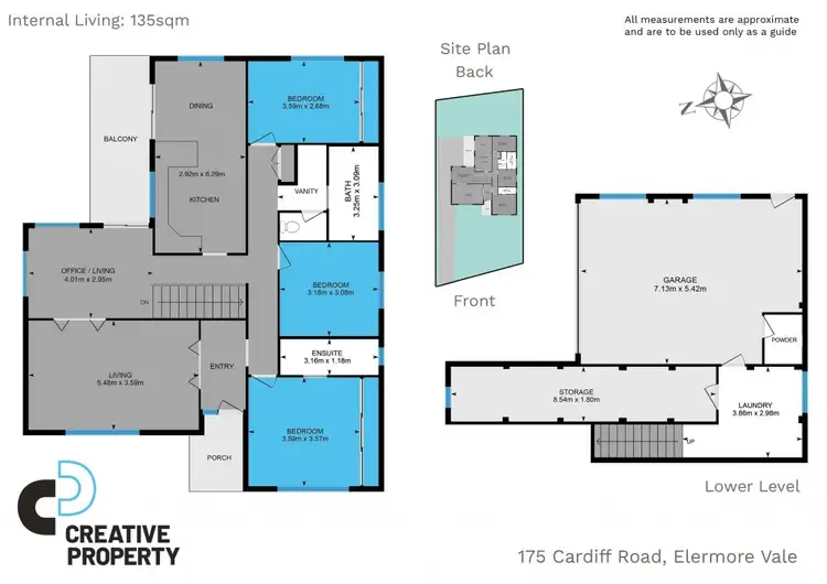 Floorplan of Homely house listing, 175 Cardiff Road, Elermore Vale NSW 2287