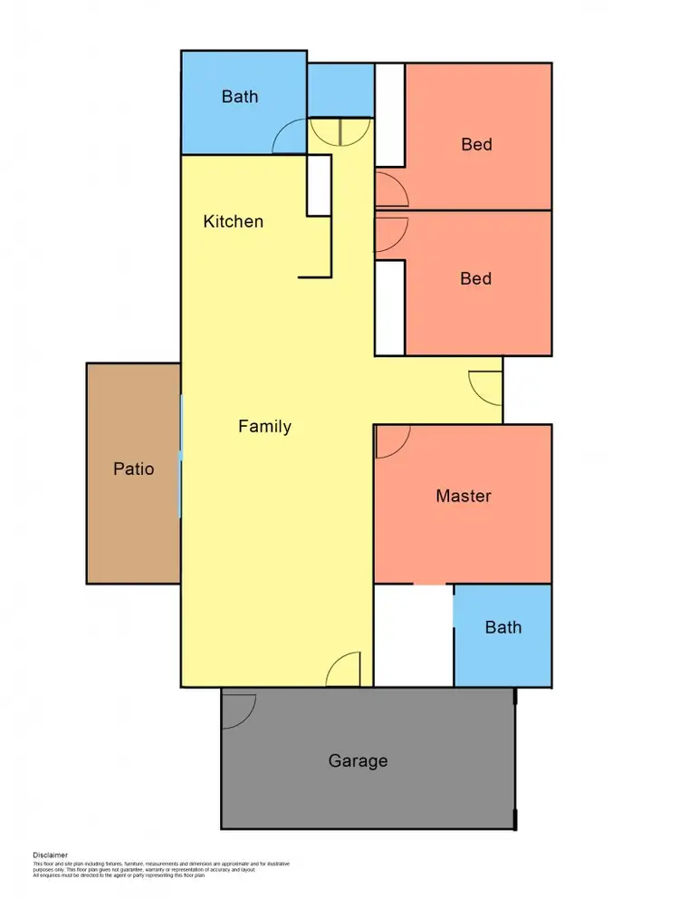 Floorplan of Homely house listing, 77 Holdom Road, Karuah NSW 2324
