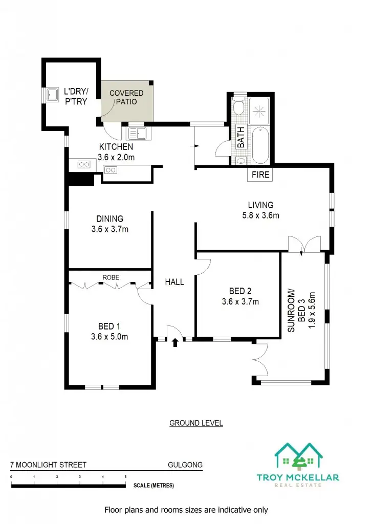 Floorplan of Homely house listing, 7 Moonlight Street, Gulgong NSW 2852