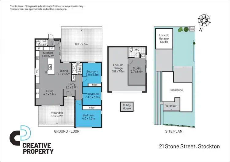 Floorplan of Homely house listing, 21 Stone Street, Stockton NSW 2295