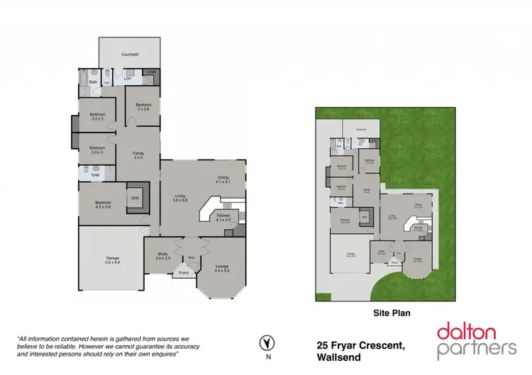 Floorplan of Homely house listing, 25 Fryar Crescent, Wallsend NSW 2287