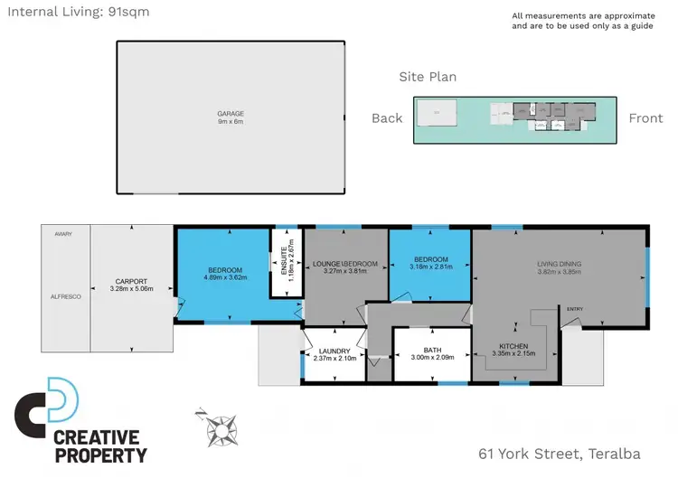 Floorplan of Homely house listing, 61 York Street, Teralba NSW 2284