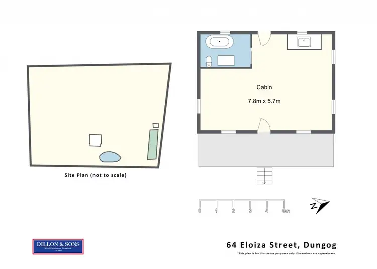 Floorplan of Homely house listing, 64 Eloiza Street, Dungog NSW 2420