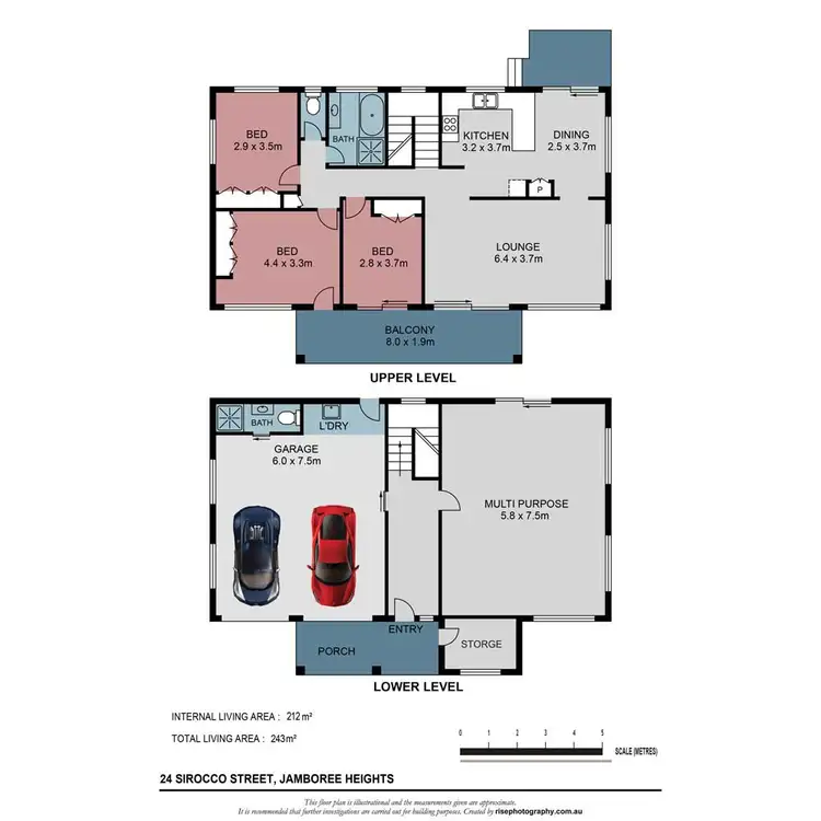 Floorplan of Homely house listing, 24 Sirocco Street, Jamboree Heights QLD 4074
