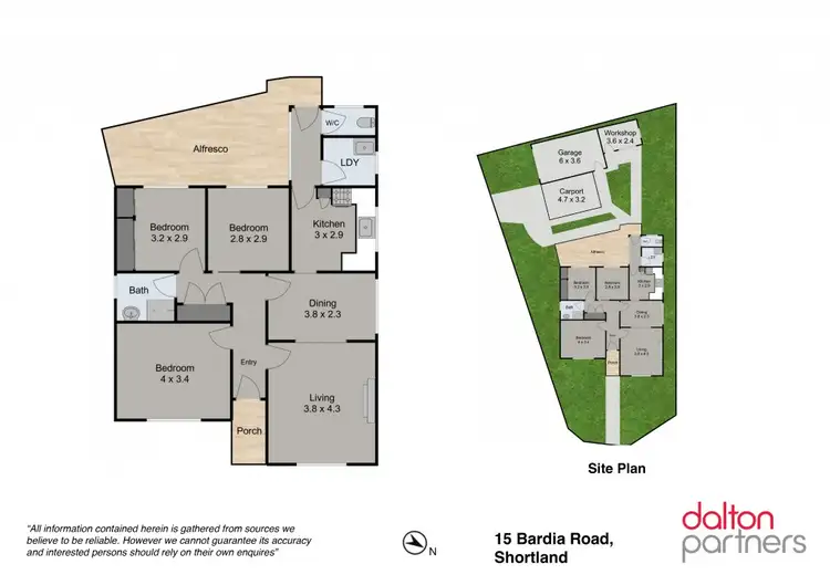Floorplan of Homely house listing, 15 Bardia Road, Shortland NSW 2307