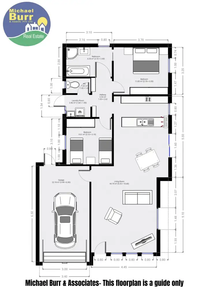 Floorplan of Homely unit listing, 5/134 William Street, Devonport TAS 7310
