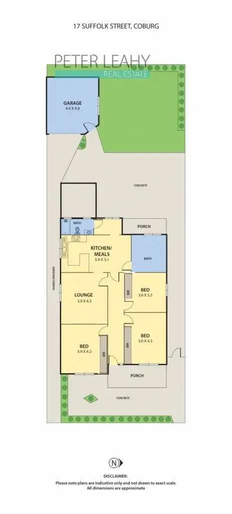 Floorplan of Homely house listing, 17 Suffolk Avenue, Coburg VIC 3058