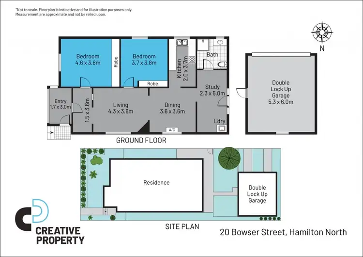Floorplan of Homely house listing, 20 Bowser Street, Hamilton North NSW 2292