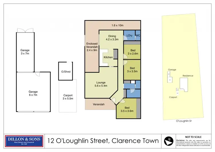 Floorplan of Homely house listing, 12 O'Loughlin Street, Clarence Town NSW 2321