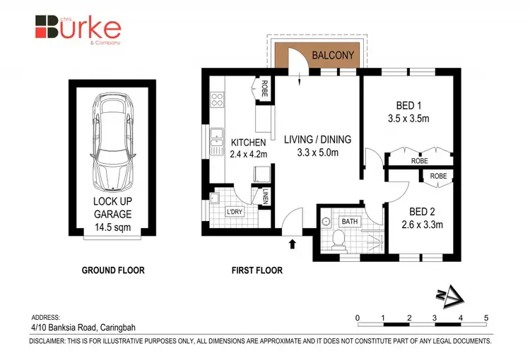 Floorplan of Homely apartment listing, 4/10-12 Banksia Road, Caringbah NSW 2229