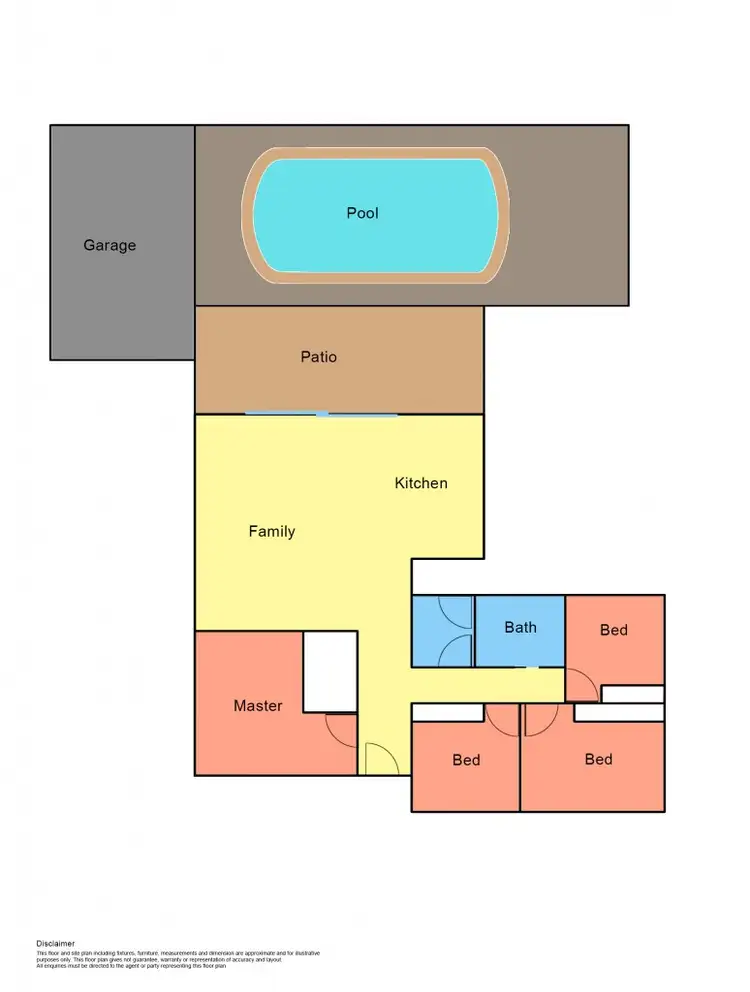 Floorplan of Homely house listing, 10 Katherine Close, Raymond Terrace NSW 2324