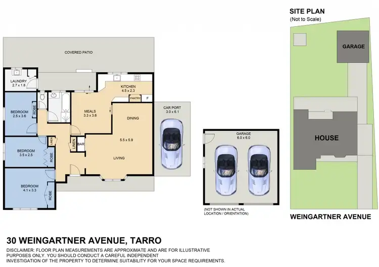 Floorplan of Homely house listing, 30 Weingartner Avenue, Tarro NSW 2322