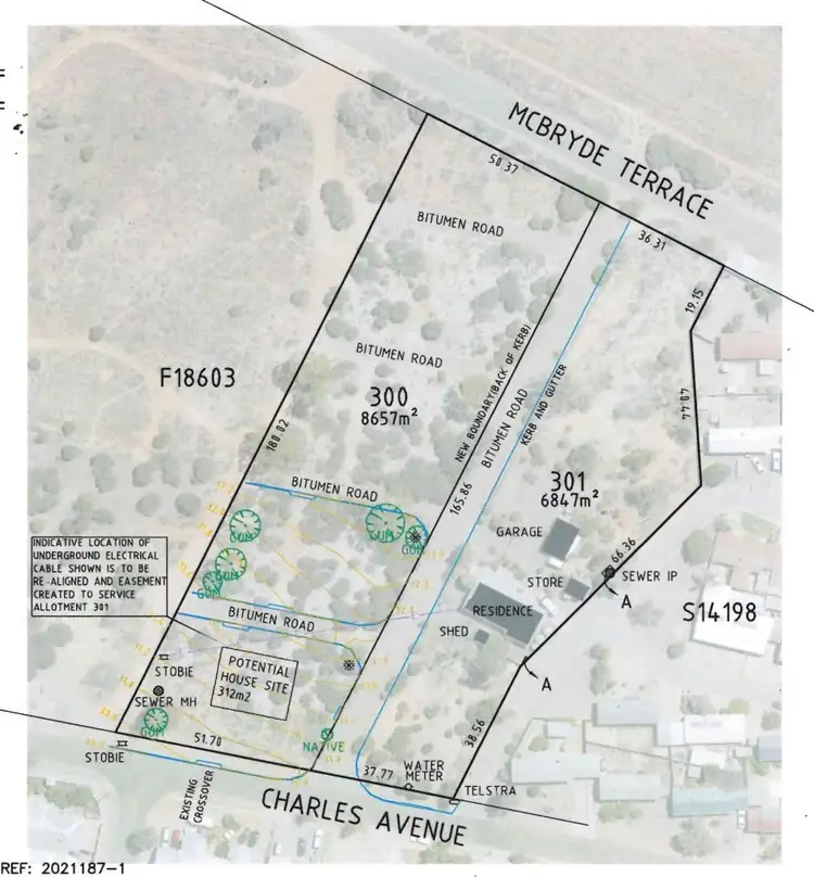 Floorplan of Homely house listing, 20 & 22 CHARLES AVENUE, Whyalla Norrie SA 5608