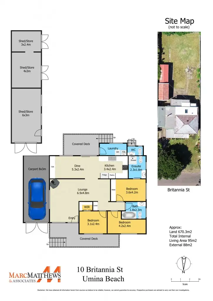 Floorplan of Homely house listing, 10 Britannia Street, Umina Beach NSW 2257