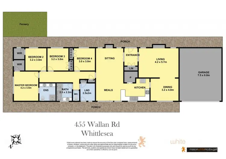 Floorplan of Homely house listing, 455 Wallan Road, Whittlesea VIC 3757