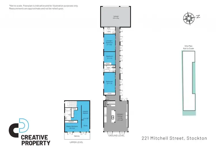 Floorplan of Homely house listing, 221 Mitchell Street, Stockton NSW 2295
