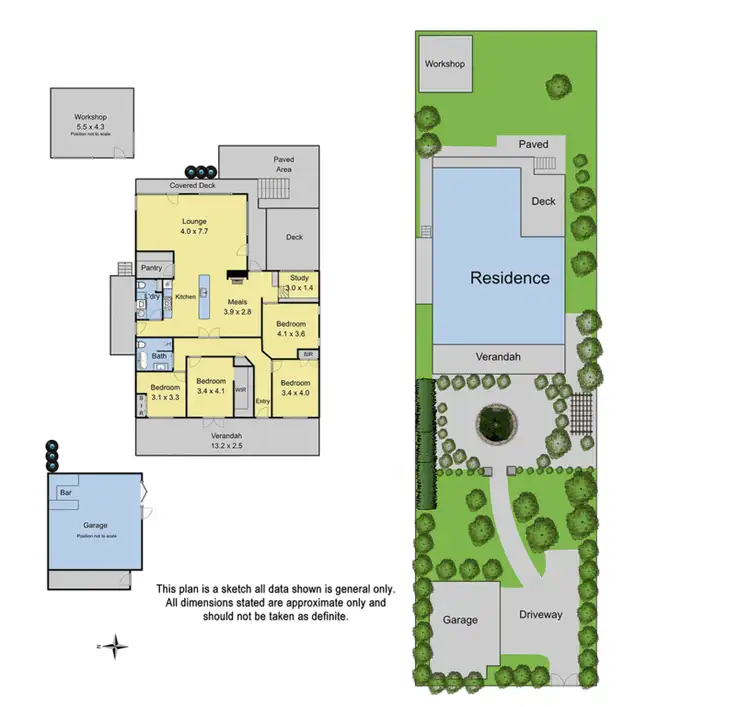 Floorplan of Homely house listing, 6 Brown Street, Boronia VIC 3155