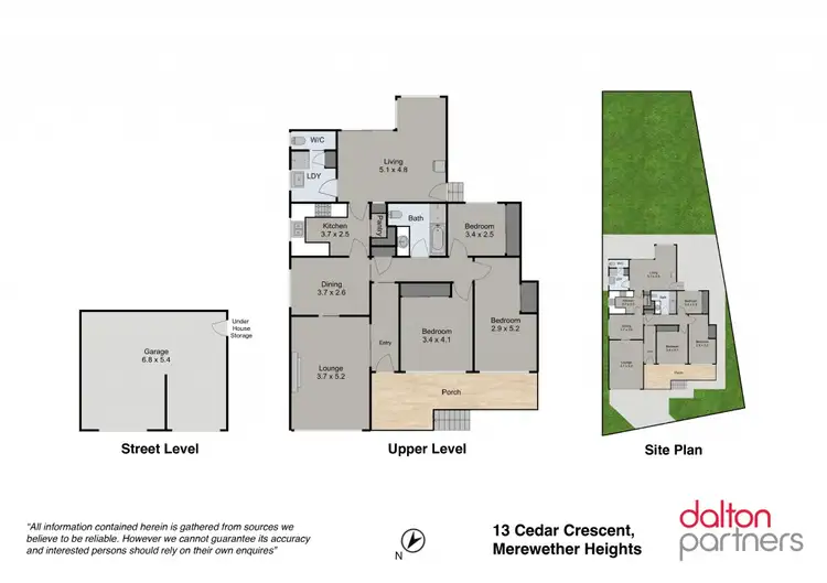 Floorplan of Homely house listing, 13 Cedar Crescent, Merewether Heights NSW 2291
