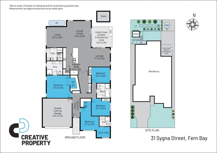 Floorplan of Homely house listing, 31 Sygna Street, Fern Bay NSW 2295
