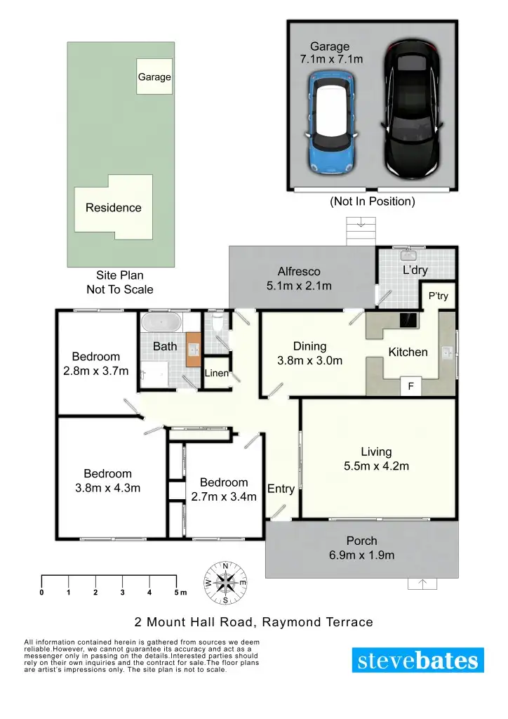 Floorplan of Homely house listing, 2 Mount Hall Road, Raymond Terrace NSW 2324