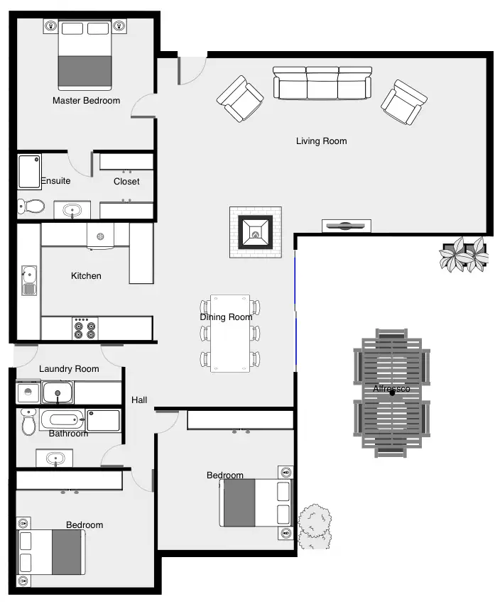 Floorplan of Homely house listing, 600 Sandilong Avenue, Irymple VIC 3498