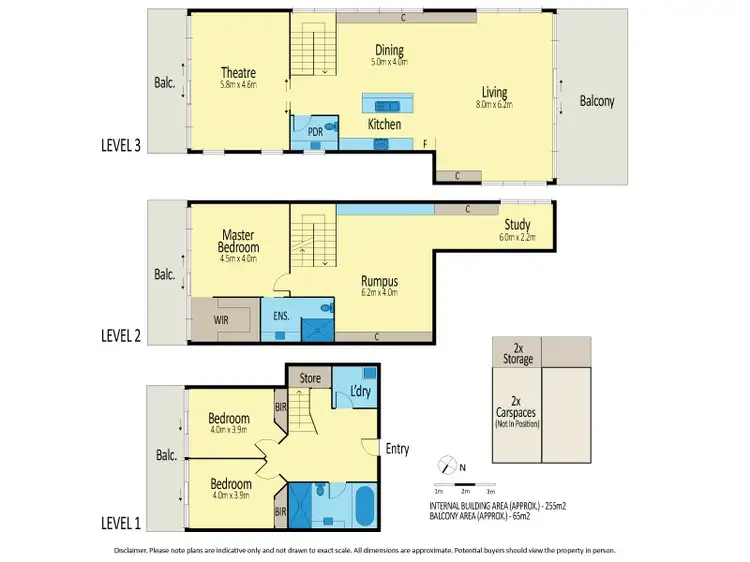 Floorplan of Homely apartment listing, 1402/341 Ascot Vale Road, Moonee Ponds VIC 3039