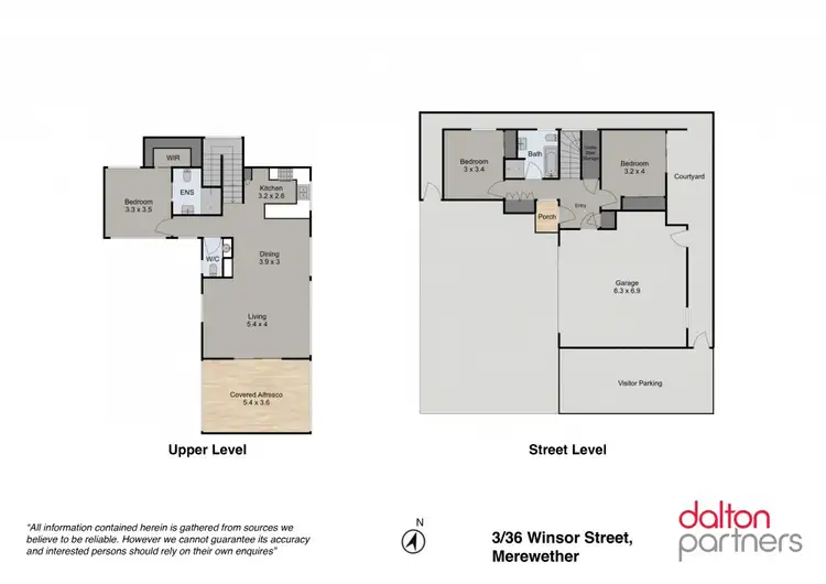Floorplan of Homely house listing, 3/36 Winsor Street, Merewether NSW 2291