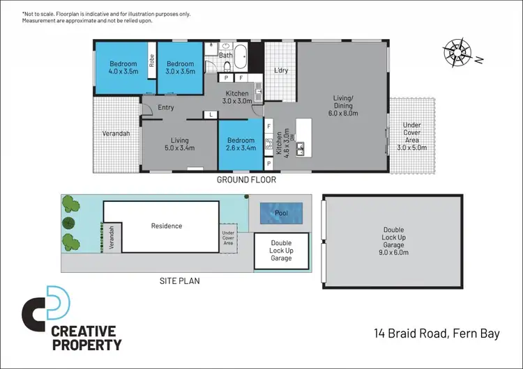 Floorplan of Homely house listing, 14 Braid Road, Fern Bay NSW 2295