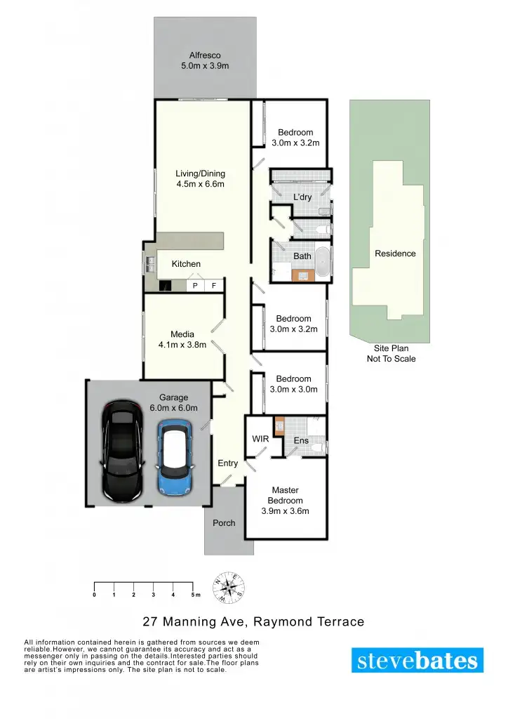 Floorplan of Homely house listing, 27 Manning Avenue, Raymond Terrace NSW 2324