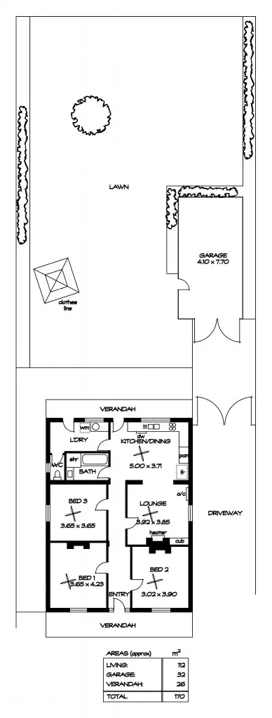 Floorplan of Homely house listing, 54 Shipster Street, Torrensville SA 5031