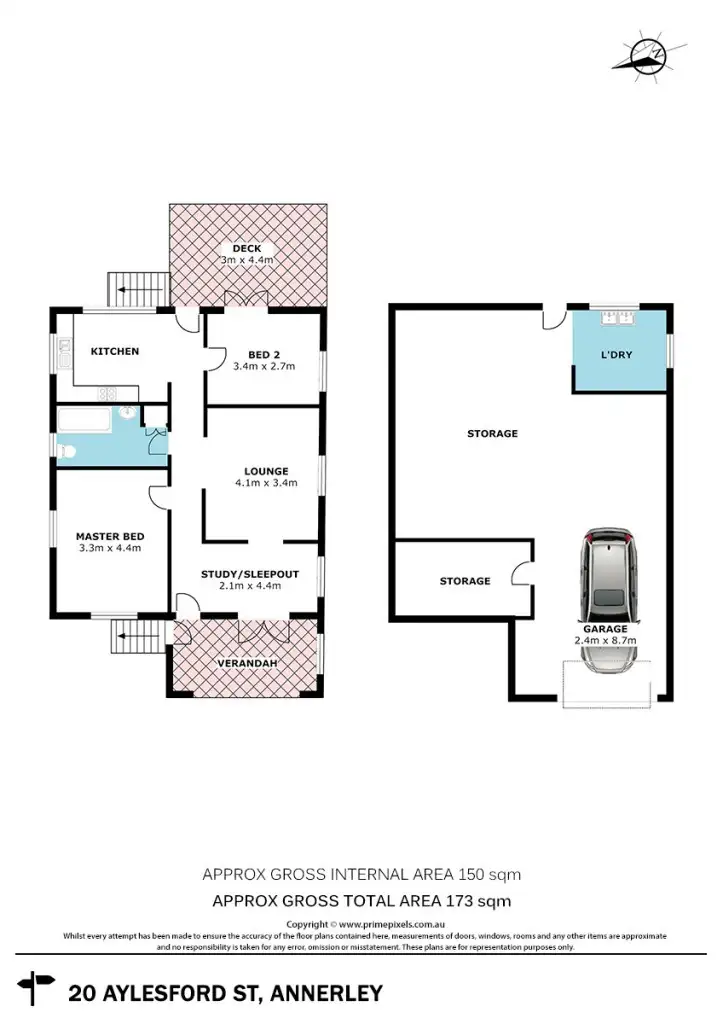 Floorplan of Homely house listing, 20 Aylesford Street, Annerley QLD 4103