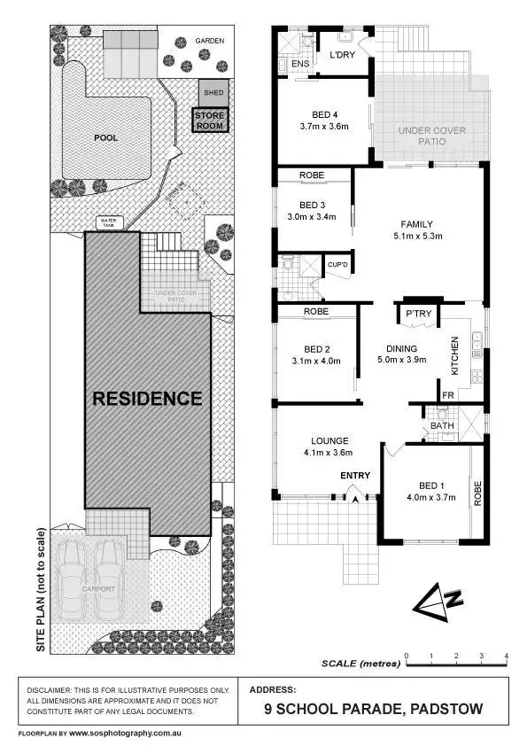 Floorplan of Homely house listing, 9 School Parade, Padstow NSW 2211