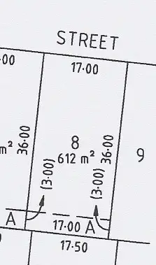 Floorplan of Homely land listing, 15 EUCALYPT STREET, Whyalla Stuart SA 5608