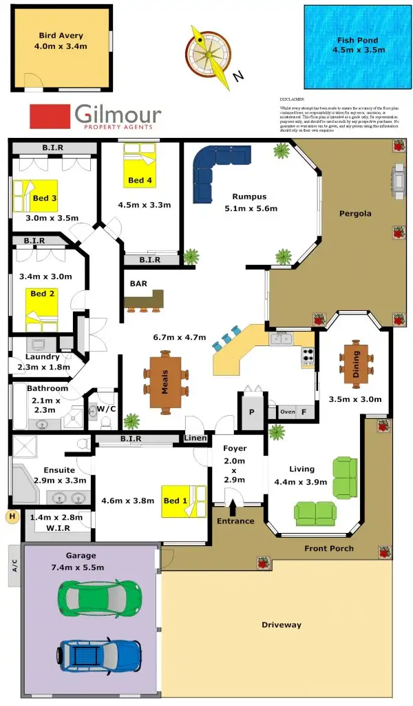 Floorplan of Homely house listing, 11 Golden Grove, Cherrybrook NSW 2126