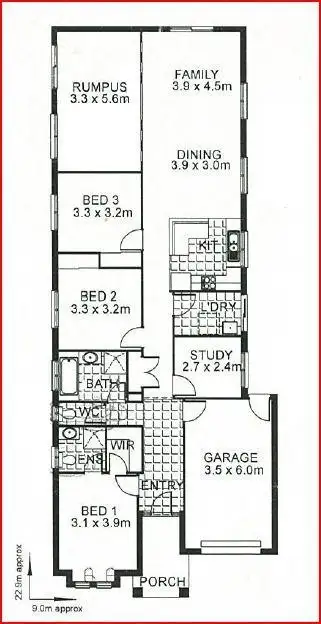 Floorplan of Homely house listing, 29 Hamish Drive, Tarneit VIC 3029