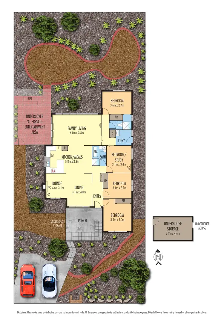 Floorplan of Homely house listing, 5 Hakea Street, Watsonia North VIC 3087