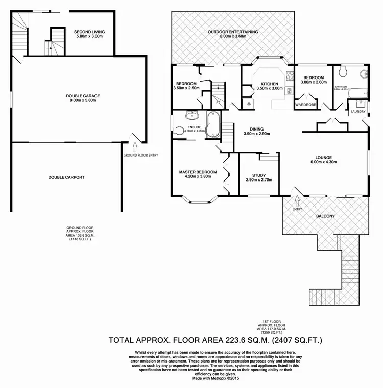 Floorplan of Homely house listing, 25 Parkes Crescent, Faulconbridge NSW 2776