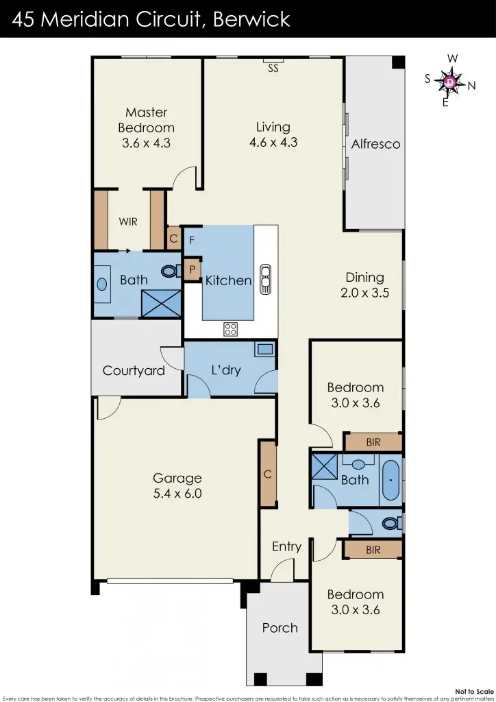 Floorplan of Homely house listing, 45 Meridian Circuit, Berwick VIC 3806