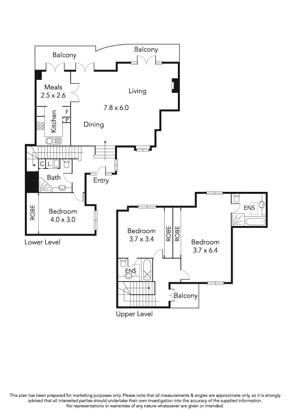 Floorplan of Homely apartment listing, 29/180 Little Collins Street, Melbourne VIC 3000